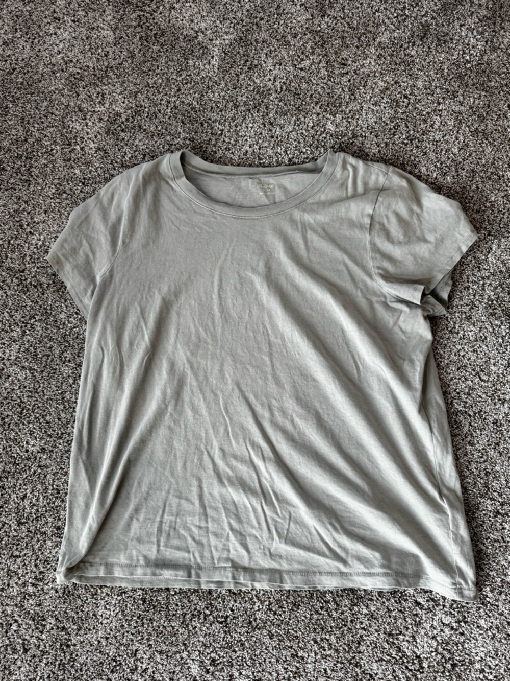 Madewell Light Sage Green Short Sleeve Tee